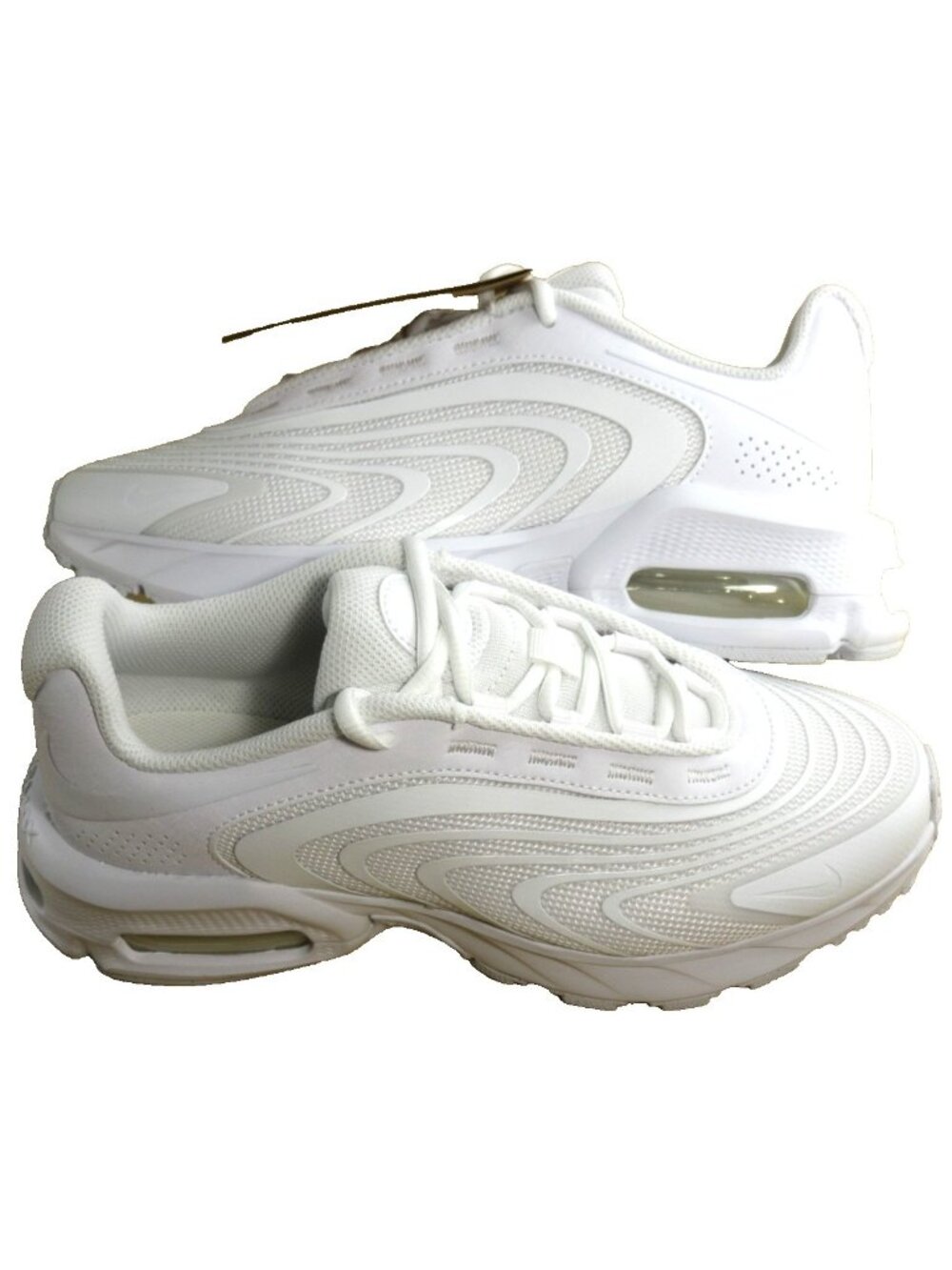 Women's Nike Air Max Fire Running Training Shoes Double White Black Size 9.5 NIB